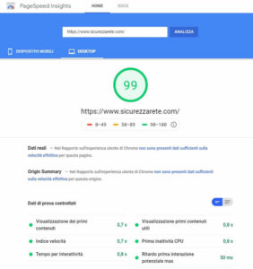 ottimizza server web e siti wordpress